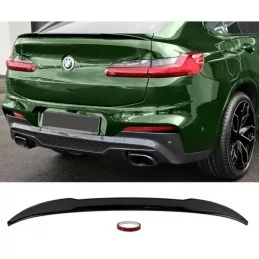 För BMW X4 G02 svart M Performance spoiler