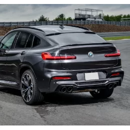 Pour BMW X4 G02 becquet noir M Performance