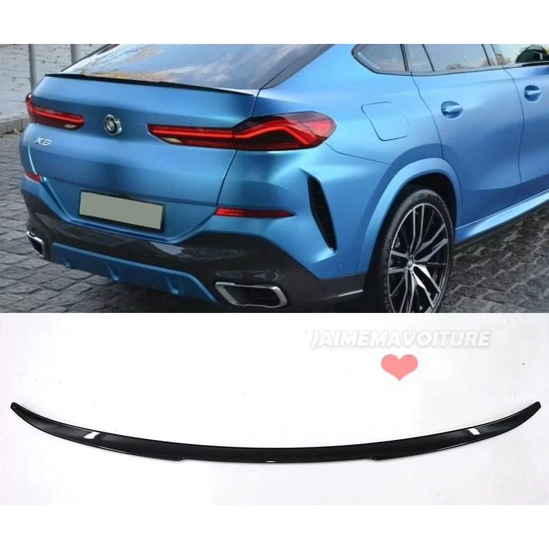 Spoiler negro para BMW X6 G06