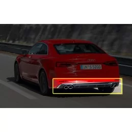 S5 diffusor Audi A5 Coupé / Sportback SLINE