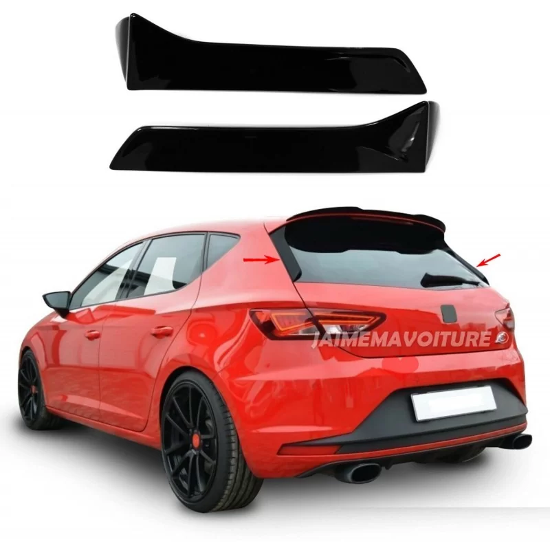 Seat Leon 3 sidoförhöjningar för bakruta 2012-2019