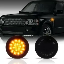 Ripetitori indicatori di direzione a LED per Range Rover L322 2002-2012 NERO