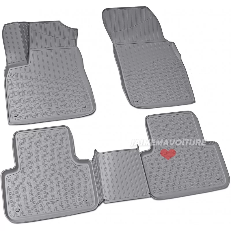 Alfombrillas de TPE para Audi Q7 4M SUV (06.2015-.) - alfombras