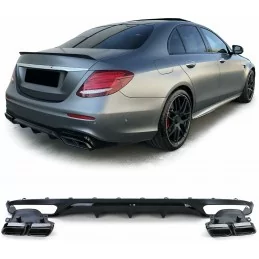 Diffusore paraurti posteriore NORMAL Mercedes Classe E W213 look E63 AMG