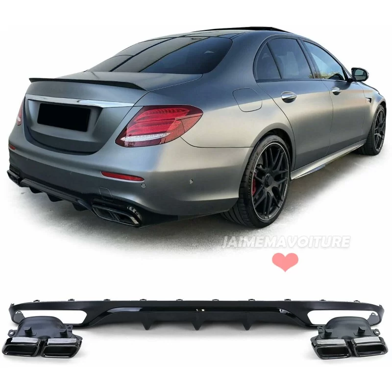 Diffusore paraurti posteriore NORMAL Mercedes Classe E W213 look E63 AMG