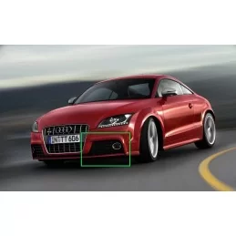 Grilles antibrouillard look TTRS pour AUDI TT 2010-2014 S-LINE - Noire