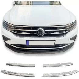 Grillsats i kromad aluminium Volkswagen Tiguan II / Allspace 2020-2024