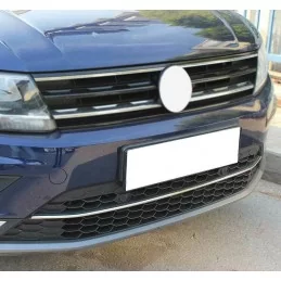 Rivestimento cromato per paraurti anteriore VW Tiguan 2016-2020