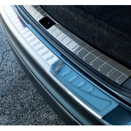 Invändig lasttröskel i borstad aluminiumkrom för VW Tiguan 2016-2020