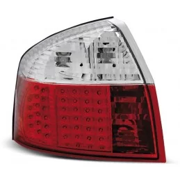 Luci posteriori a LED per Audi A4 8E - Rosso bianco