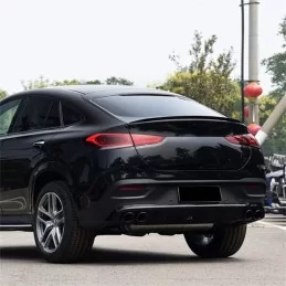 Labbro spoiler verniciato nero per Mercedes GLE coupé C167