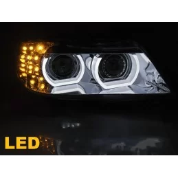 Xenon angel eyes 3D headlight for BMW 3 Series 2009-2011