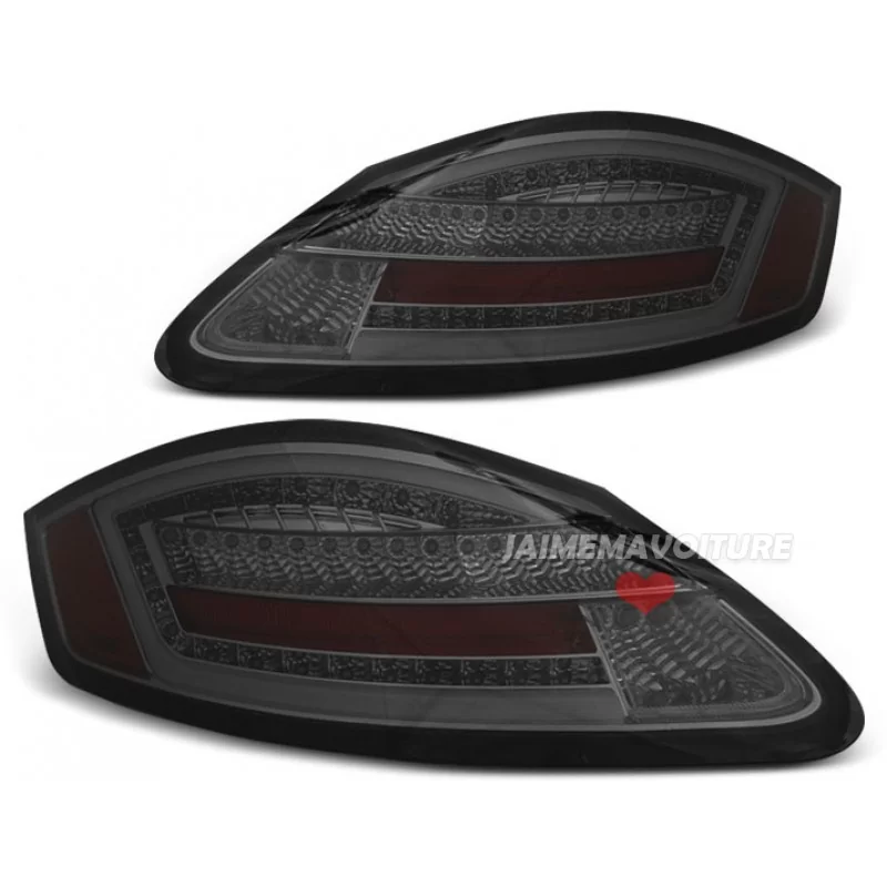 Phares arrière fumé noir pour Porsche Cayman 987 / Boxster 2005-2008