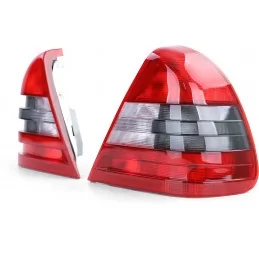 Fanali posteriori per Mercedes Classe C W202 1993-1997 rosso bianco