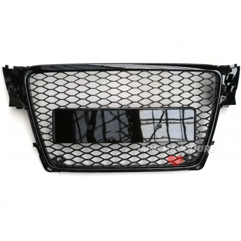 Svart Audi A4 B8 grill 2007 2009 2010 2011 2012 RS4