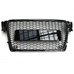 Svart Audi A4 B8 grill 2007 2009 2010 2011 2012 RS4