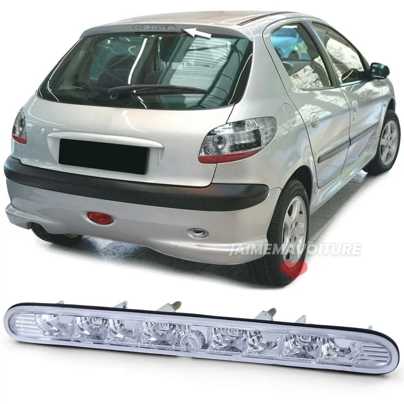 Led remlicht tuning voor Peugeot 206