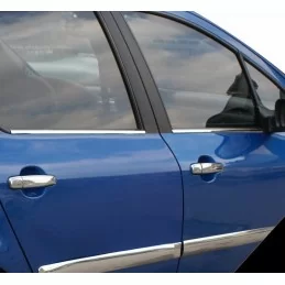 Glaskontur chrom alu Edelstahl für PEUGEOT 307 Jaimemavoiturechrome 3 - Jaimemavoiture.fr 