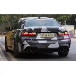 Heckstoßstange BMW 3er G20 Performance 2x2