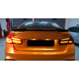 BMW 3-serie F30 LED-bakljus 2011-2019 M4 OLED-look - rökt