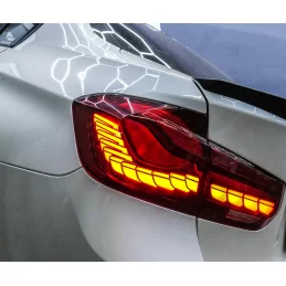 Feux arrières led BMW Série 3 2011-2019 look M4 OLED