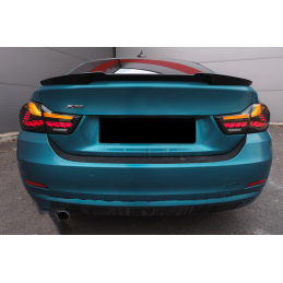 BMW 4-Serie 2013-2019 look M4 OLED LED-bakljus - Rökta