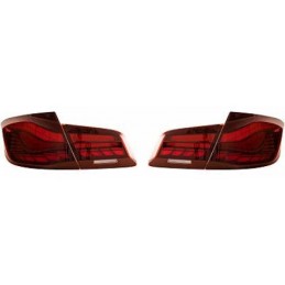 Pilotos traseros led para BMW serie 5 F10 - blanco rojo