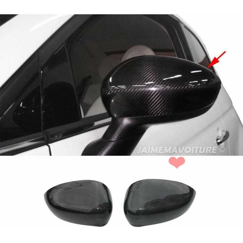 Carbon mirror caps for FIAT 500 FIAT 500C 2007-2022