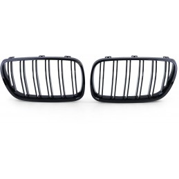 Svartlackerad dubbelgrill för BMW X3 2006-2010