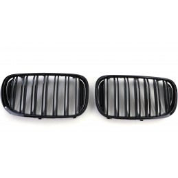 Calandre double barre noire vernie pour BMW série 7 G11 G12 2015-2019