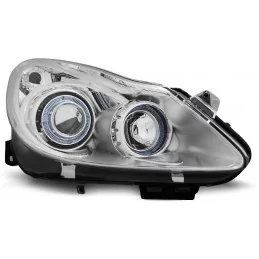 Angel eyes-frontljus för Opel Corsa D 2006-2011