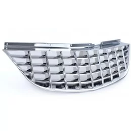 Chroom grille tuning voor Opel Corsa D 2006-2010