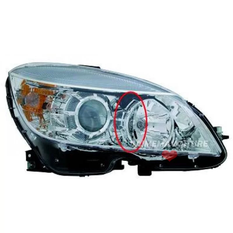 Faro anteriore sinistro per Mercedes Classe C 2007-2011