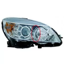 Koplamp rechts voor Mercedes C-klasse 2007-2011