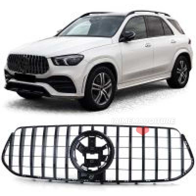 PANAMERICANA svart kylargrill till Mercedes GLS X167 AMG-LINE