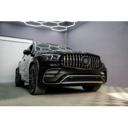 Främre stötfångare till Mercedes GLE SUV look 63 AMG