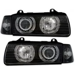 Engelogen koplampen voor BMW E36 Sedan 1990-1998