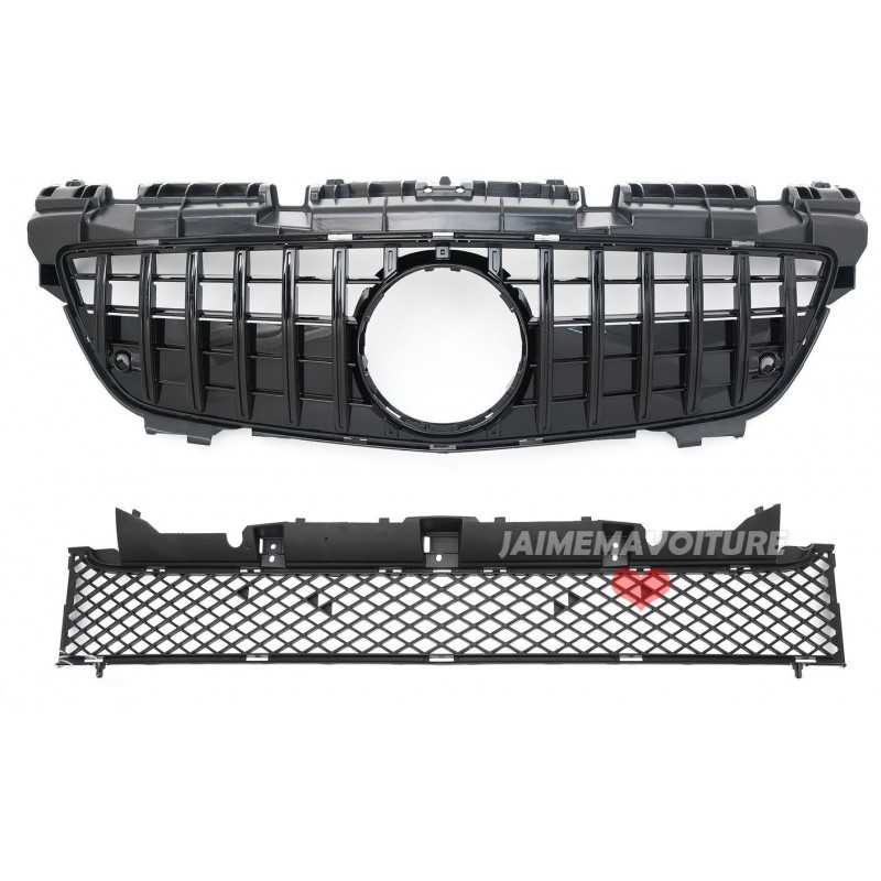 Svart Panamericana-grill Mercedes SLK R172 2011 2012 2013 2014 2015