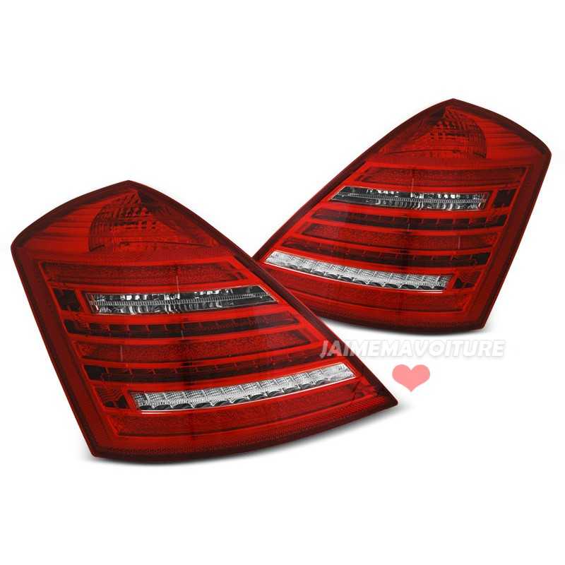 Fari a LED a scorrimento dinamico per Mercedes Classe S W221 look W222