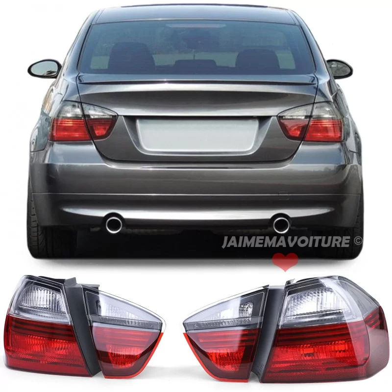 Bakljus till BMW 3-serie E90 2005-2008 Blackline