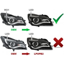 para Opel Zafira fuegos nuevo led negro