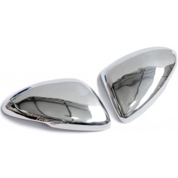 Calotte degli specchietti retrovisori in alluminio cromato per Opel Insignia B 2017-2022