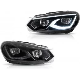 DYNAMIC LED-frontljus för Golf 6 2008-2012