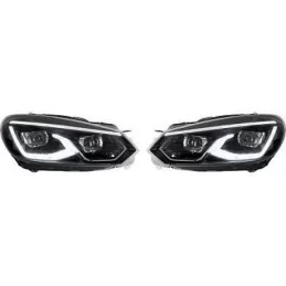 DYNAMIC LED-frontljus för Golf 6 2008-2012