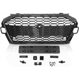 grill i RS4-stil för AUDI A4 B9 facelift 8W