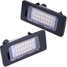 LED nummerskyltsbelysning för BMW 1-serie E82 E88 / 3-serie E90 E91 E92 E93 / E39