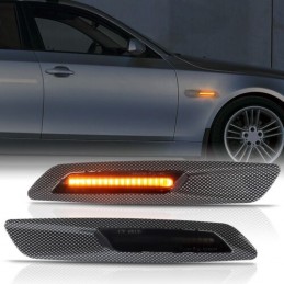 Clignotants led pour BMW Série 3 E90 E91 E92 E93 - Carbone