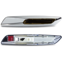 Clignotants led chrome tuning pour BMW Série 3 E90 E91 E92 E93