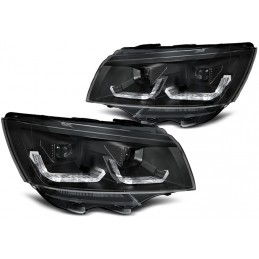 Fari anteriori DYNAMIC LED per VW T6.1 2020-2024 - Cromo