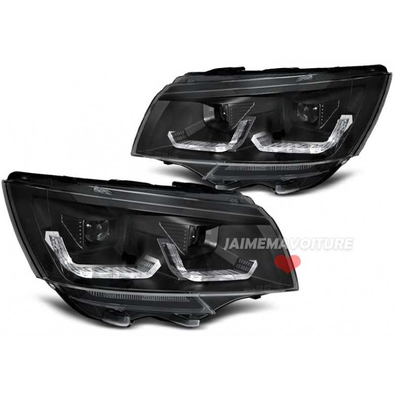 DYNAMIC LED-strålkastare fram för VW T6.1 2020-2024 - Krom